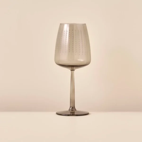 שישיית כוסות יין BROWN POINT GLASS