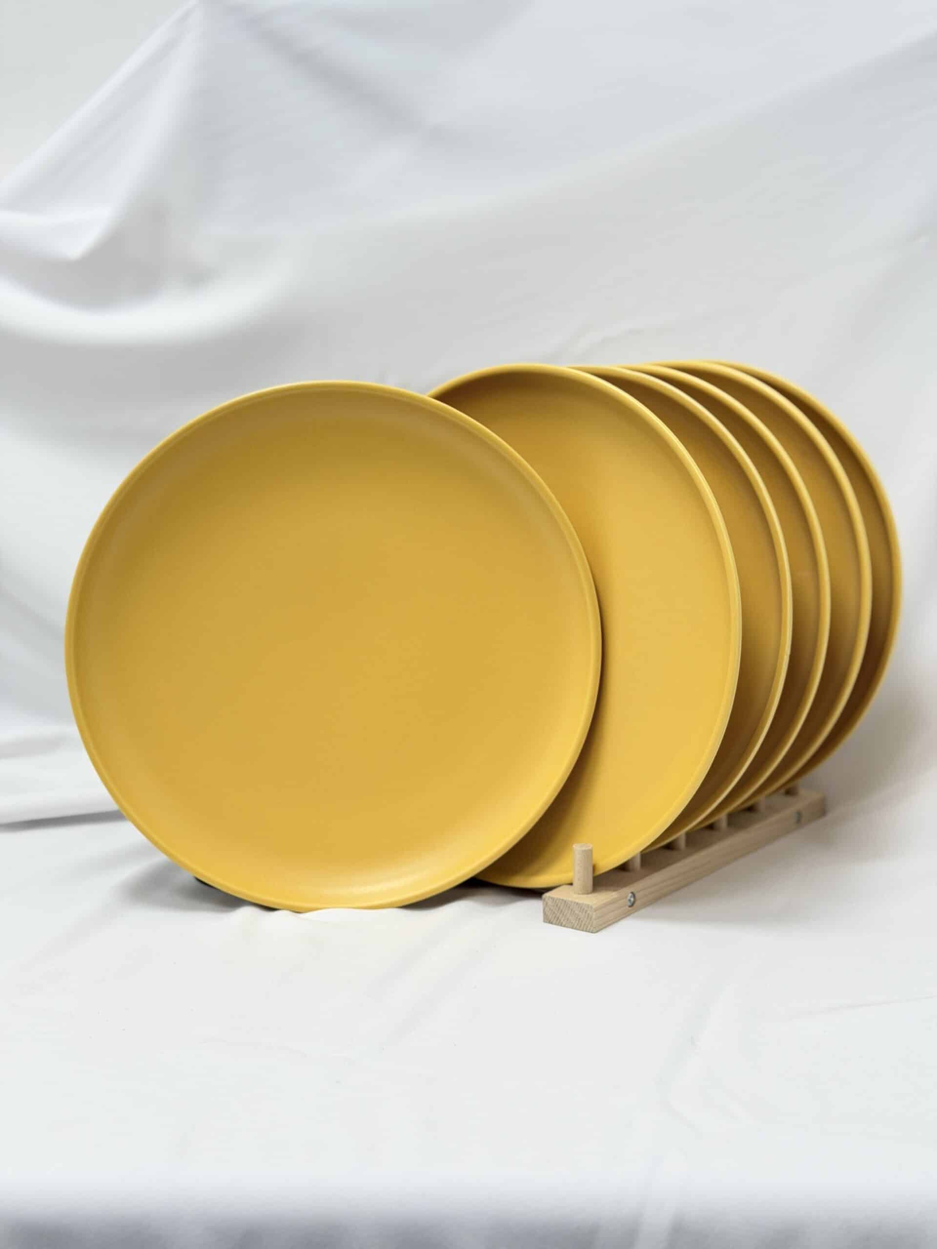 שישיית צלחות MODERN MUSTARD – תמונה 3