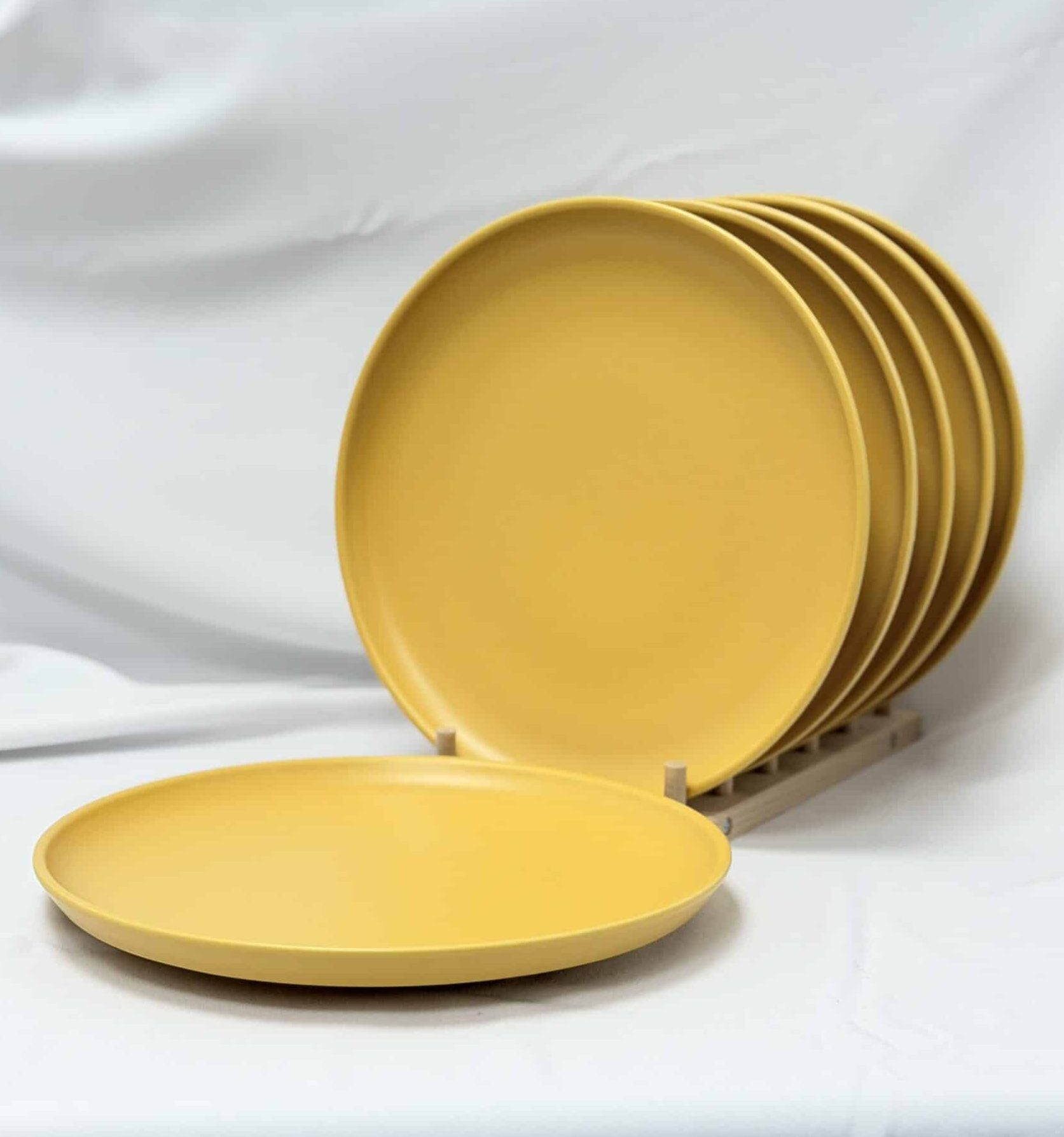 שישיית צלחות MODERN MUSTARD