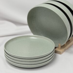 3 צלחות עמוקות 4 צלחות שטוחות MINT