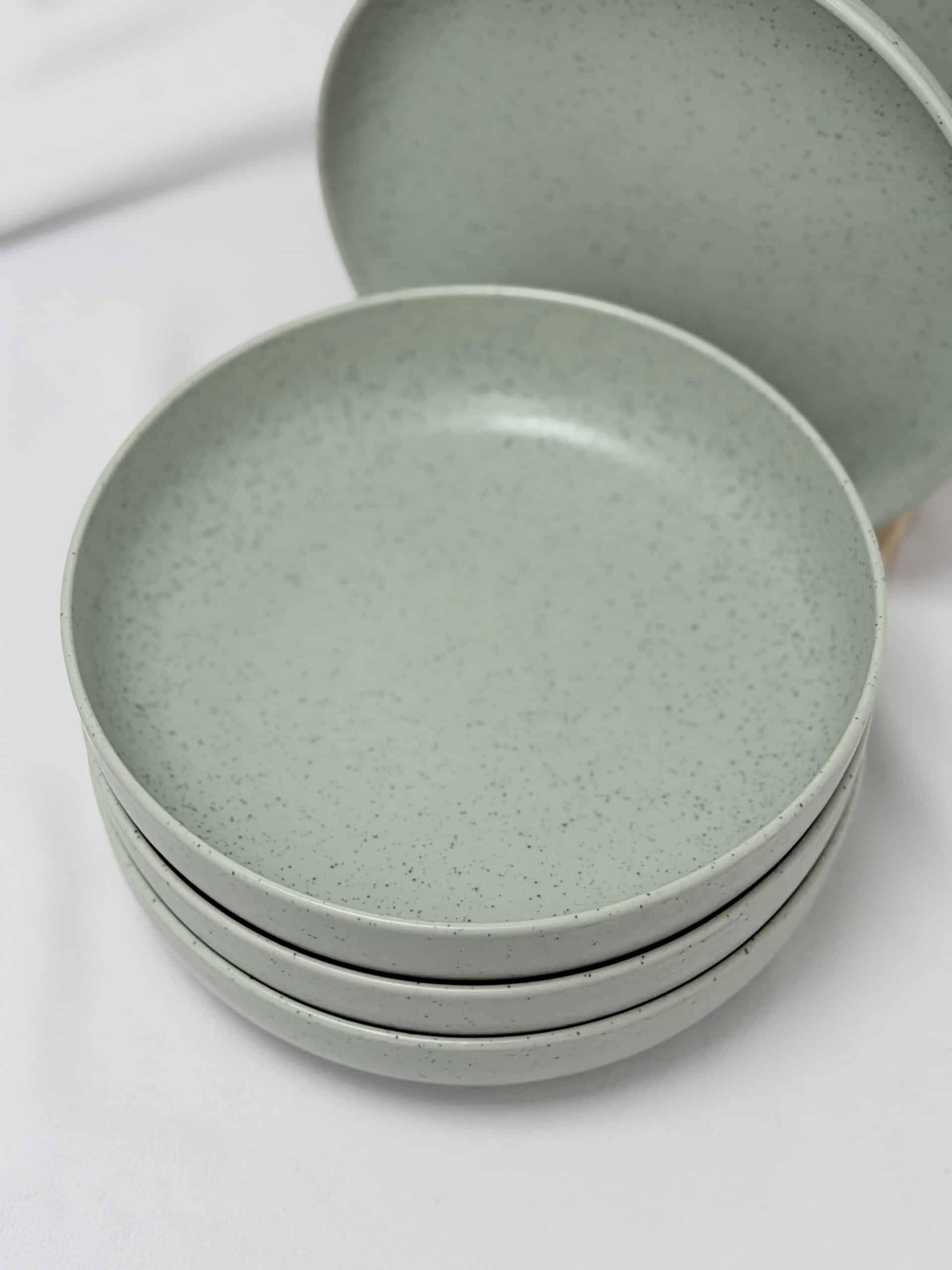 3 צלחות עמוקות 4 צלחות שטוחות MINT – תמונה 2