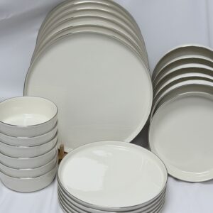 סט צלחות פורצלן PLATINUM