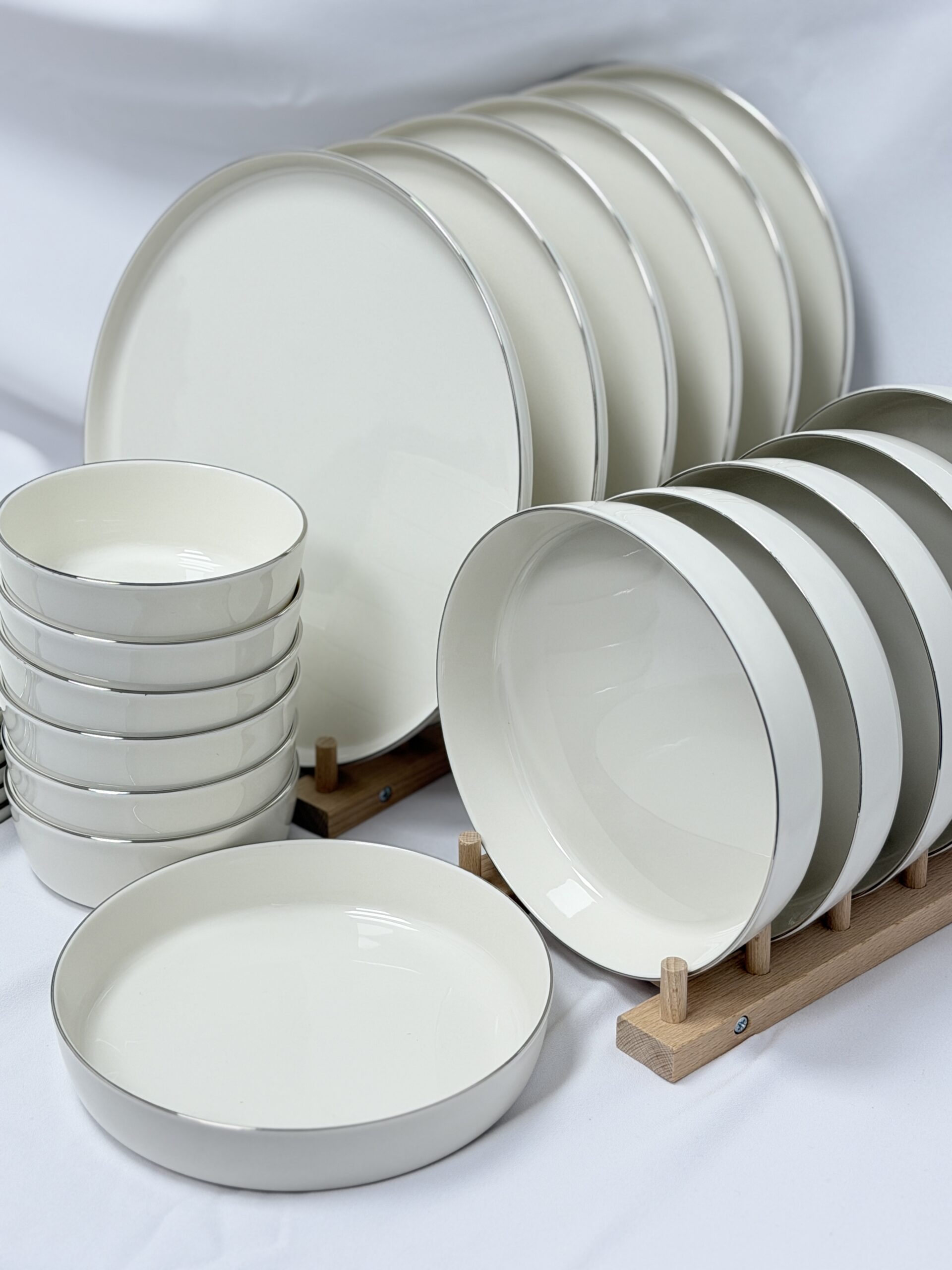 סט צלחות פורצלן PLATINUM – תמונה 5